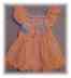 baby toddler dress coral